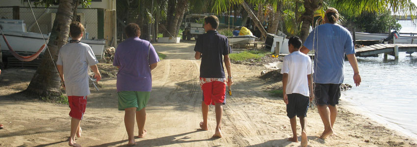 Fly Fishing Instruction in Caye Caulker